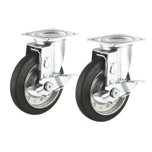 �T�����T�v���C �ėp�L���X�^�[ 150mm�a 2�Z�b�g�i�t���[�X�g�b�p�[�t���j�S���� CST-150ER-FRST2