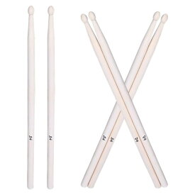 Doyime ドラムスティック5A6本ドラムハンマ 太鼓 打楽器 音楽 ドラム部品 楕円形 軽量 リバウンド 快適 パール メープルウッド製 ドラム練習用 子供用 初心者向け ジャズ ポップス クラシック