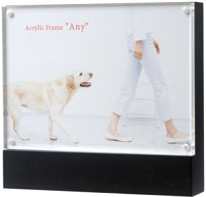 VANJOH �t�H�g�t���[�� Acrylic Frame Any �|�X�g�� ���u��p �u���b�N AE-PCBK