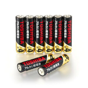 ����(TOSHIBA) �A���J�����d�r �P4�` 8�{�� 1.5V �g�p�������� 10�N�ۑ� �t�R��h�~�\�� Z�V���[�Y LR03Z 8P