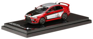 HJ64 1/64 �O�H LANCER EVOLUTIONX RALLIART COLOR (RED) �����i