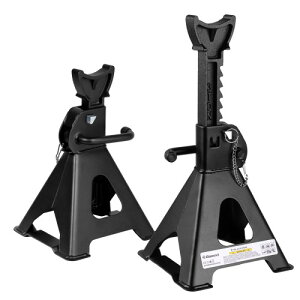 Donext �W���b�L�X�^���h 3t ����9�i�K�����\ �Œ��285mm/�ō���420mm ���S�s���t�� �W���b�L�A�b�v �^�C������ �E�} �n �����ԗp 2�Z�b�g �u���b�N