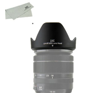 JJC �t�� �����Y�t�[�h Fujifilm FUJINON XF 14mm F2.8 R XF 18-55mm F2.8-4 R LM OIS �����Y �p �U58mm�ی�t�B���^�[ �� �����Y�L���b�v �C���X�g�[���\