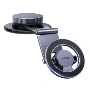 UGREEN �}�O�l�b�g�� �X�}�z�z���_�[ MagSafe�Ή� �ԍڃz���_�[ 360°��]�\ �A���~�������L�k�A�[�� �� �_�b�V���{�[�h �������� �}�O�Z�[�t �g�уz���_�[ ���^�������O�t�� iPhone 17/16/15/14/13/12