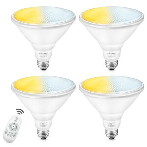 DiCUNO LED�d�� E26���� 120W�`���� �r�[���d�� 14W 1200lm ���� ���F �����R���t�� �d���F �����F �����F ��铔 2700K-6500K �ȃG�l ���P�x PAR38 PSE�F�؍ς� 4���i�d�r�ʔ��j
