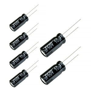 �p�i�\�j�b�N FR�V���[�Y�R���f���T 50V 10uf �E���g�����[ ESR 6�� �����p