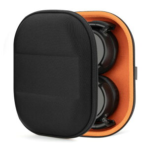 Geekria Shield �w�b�h�z���P�[�X �\�j�[ Sony MDR-ZX300�AMDR-ZX110 ���Ή� �����p�n�[�h�V�F�� �g���x���L�����[�o�b�O �P�[�u�����[�t�� (�u���b�N)