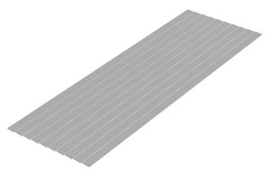 �E�F�[�u �}�e���A���V���[�Y �v���ޗ� �O���[ �א؂�� 0.3×8.0mm 10�{�� �z�r�[�p�f�� OM-468