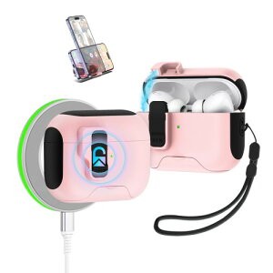 Viviber AirPods Pro2 �P�[�X ���C���b�N MagSafe�Ή� AirPods Pro�P�[�X ���͂ȗ����h�~ �Ў�ŊȒP�I�[�v�� �G�A�[�|�b�Y�v����2����/��1���㋤�� �s���N