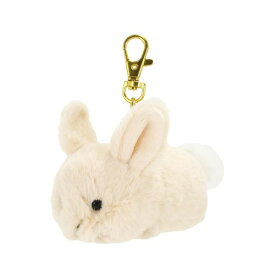 サンレモン ベイビーアニマルズ キーチェーン ウサギ BE 7×12×10cm ぬいぐるみキーホルダー 動物の赤ちゃん かわいい もふもふ アニマル ぬい活 ぬい撮り P-1633