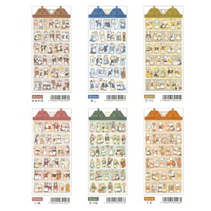 }ChEFCu Animal Butler sticker Aj}og[XebJ[ 82443  82444 ˂ 82445 Ђ 82446  82447  82448  V[ fR[V XebJ[ MIND WAVE