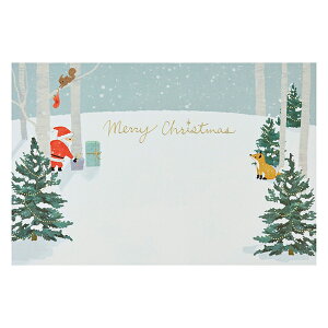 TI NX}XJ[h |XgJ[h ̗тɃT^Ɠ JX 10-4 S 7010 107964 킢 v[g XmasJ[h Christmas card O[eBOJ[h SANRIO