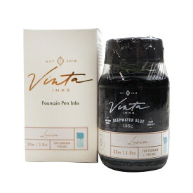 【期間限定特別価格】ヴィンタ　インクス　Vinta Inksスタンダードインク　シリーズ04/Deepwater Blue (ディープウォーターブルー)フィリピン　万年筆インク　万年筆　ボトルインク　染料インク　水性インク筆記具　インク　ボトル　文房具