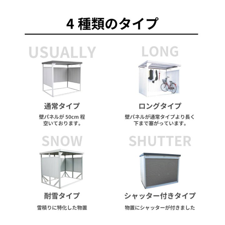 楽天市場】【公式】万能物置 物置 屋外 大型 おしゃれ 物置き 多目的 