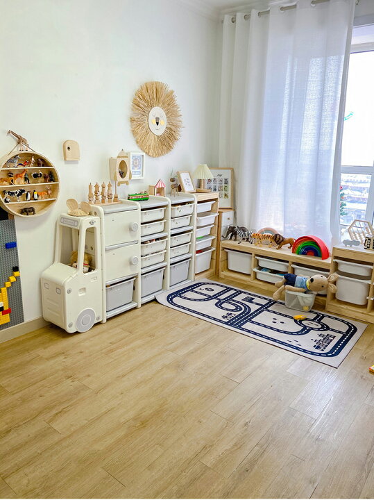 収納ラック 収納ケース かわいい おしゃれ キッズ 小物収納大容量 キッズバスケット おもちゃ箱 子供 車 おもちゃ収納 子供部屋 分類収納lty3 Al4 22biu お片付け