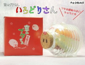 京のぶたさん いろどりさん キャンディ 飴 あめ 京都 フルーツ飴 カラフル ブタの瓶 ブタの形 ぶたの瓶 ぶたの形 お土産 京みやげ 小物入れ