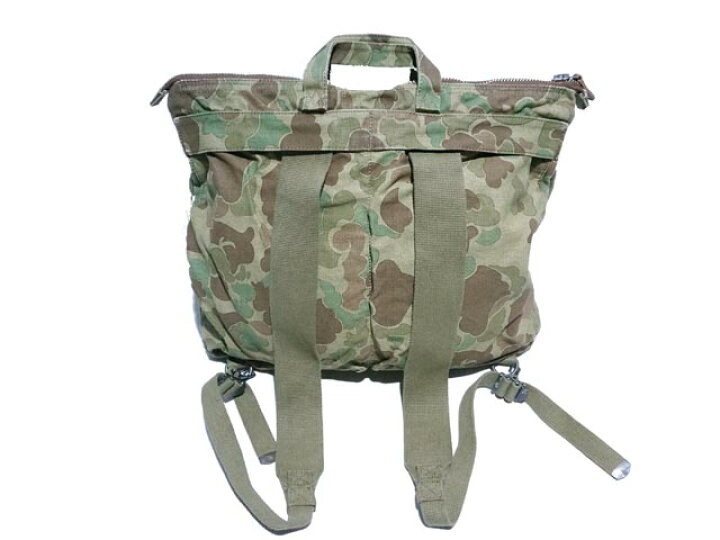 楽天市場】【送料無料!!】RRL ダブルアールエル Camo Helmet Bag カモ 