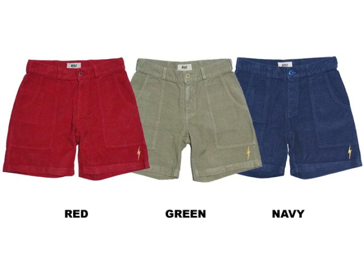 LIGHTNING BOLT RORY CORDUROY WALK SHORT - ショートパンツ・ハーフパンツ