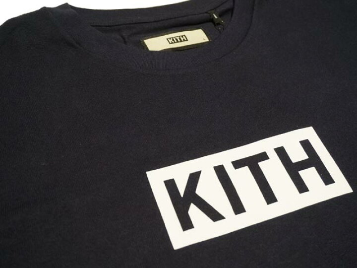 楽天市場】【送料無料!!】KITH キス Box Logo L/S Tee ボックス ロゴ 