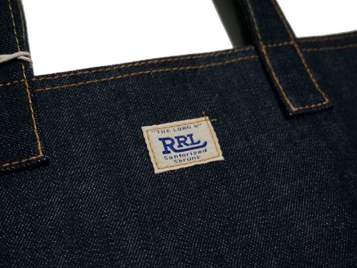 楽天市場】【送料無料!!】RRL ダブルアールエル Selvedge Denim Tote 