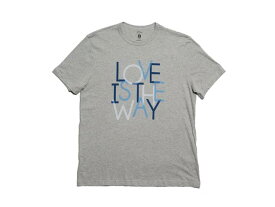 J．CREW　ジェイクルー　 J.Crew X Human Rights Campaign "Love is the way" T-shirt　ジェイクルー　X　ヒューマン　ライト　キャンペーン　"ラブイズザウェイ"　Tシャツ(HEATHER GRAY)