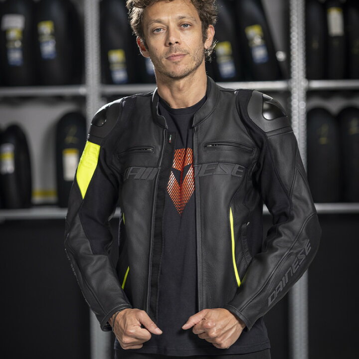 楽天市場】VR46 CURB LEATHER JACKET : Dainese Japan