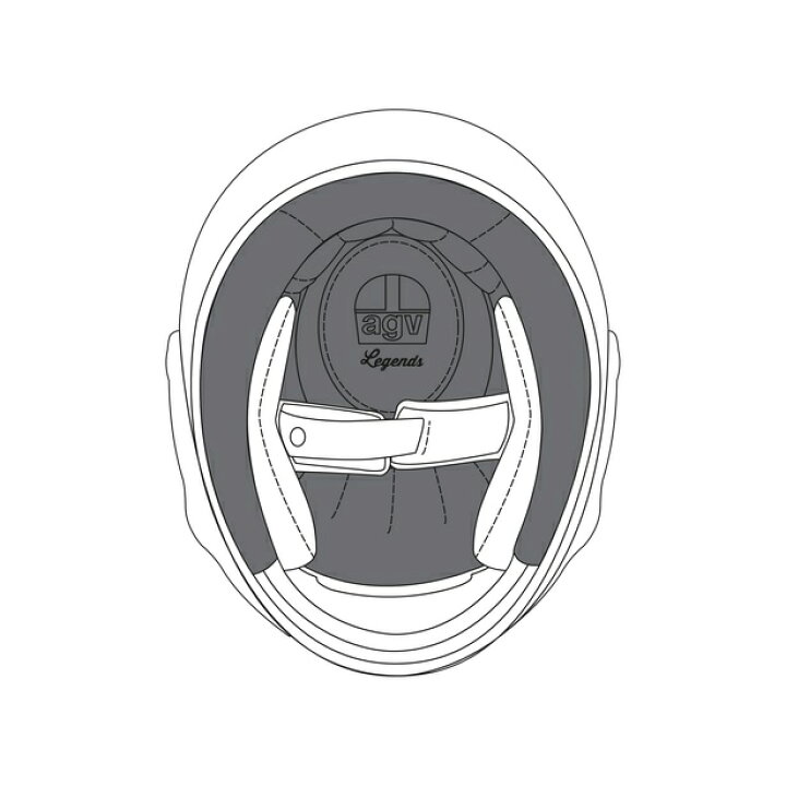 楽天市場】【公式】AGV CROWN PAD X101 ASIAN FIT Mサイズ 