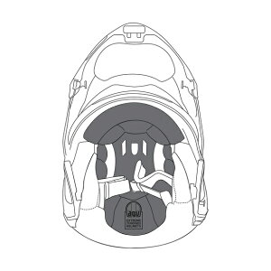 yz TOPPAD SPORTMODULAR ASIAFIT XL@S̕ۏؕtWFbgwbgp gbvpbh AGV(G[W[uC)