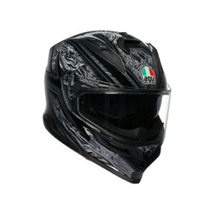 yzK7 AGV JIST MPLK Asian Fit- DAMASCUS BLACK/SILVER oCNp ttFCXwbg S̕ۏؕt AGViG[W[uCj