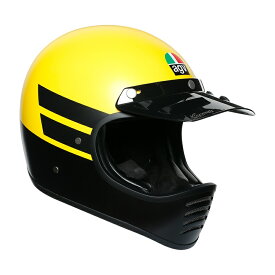 AGV（エージーブイ）公式　X101 002-DUST MATT YELLOW/BLACK　安心の保証付きバイク用 フルフェイスヘルメット