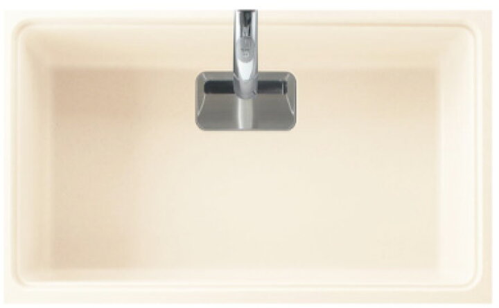 楽天市場 Dスクエアシンクdan サンドベージュ 人工大理石製シンク アンダーシンク 人工大理石インテリアの大日化成