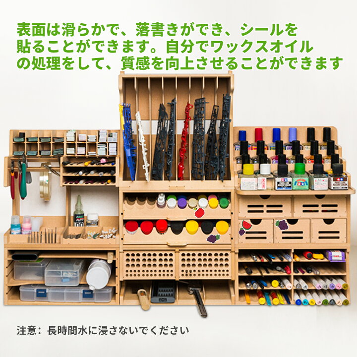 楽天市場】Bucasso ガンプラ プラモ 工具 ラック プラモデル ペイント  