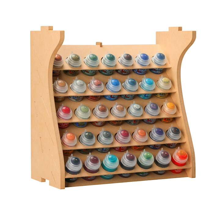 楽天市場】Bucasso 塗料ラック CITADE COLOUR 収納 プラモデル 工具 