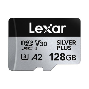 Lexar Silver Plus Micro SD�J�[�h�ő�205MB/�b�B
