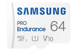 Samsung PRO Endurance 64GB MicroSDXC �������[�J�[�h �A�_�v�^�[�t�� �_�b�V���J���A�{�f�B�J���A�Z�L�����e�B�J�����p ? �N���X10�AU1�AV10 (MB-MJ64KA/AM)