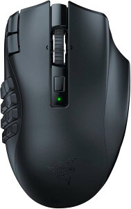 Razer(���C�U�[) Naga V2 HyperSpeed MMO�ɍœK�ȑ��{�^���̃��C�����X�Q�[�~���O�}�E�X �v���O�����\��19�{�^��