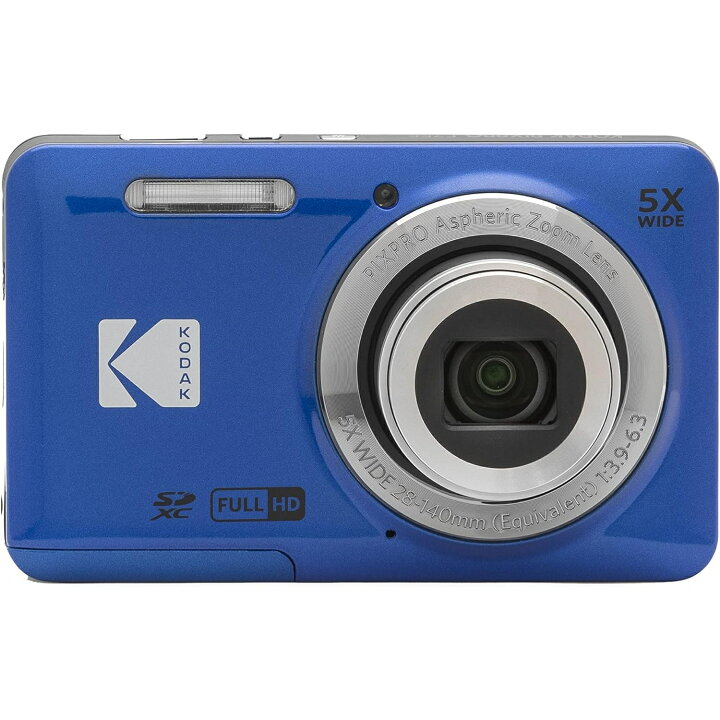 楽天市場】KODAK (コダック) PIXPRO 使いやすい ズーム FZ55-BL 16MP 