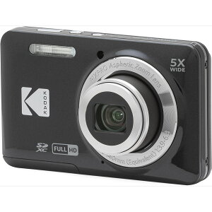 KODAK(R_bN) FZ55-BK yVi/݌ɂ/12܂ł̒Ło] PIXPRO g₷ Y[ 16MP fW^J w5{Y[ Lp 28mm 2.7C`t (ubN) sAi fWJ