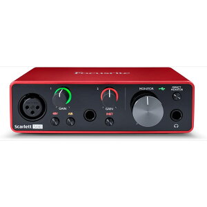 Focusrite tH[JXCg I[fBIC^[tF[X 2C/2AEg 24bit/192kHz Scarlett Solo (3rd Gen) sAi