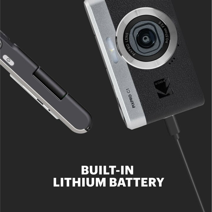 楽天市場】☆即出荷！☆ KODAK Pixpro C1 BK ブラック 超コンパクト 