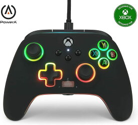 【6/28 23：59迄「限定」 お中元 応援！300円OFFクーポン】 xbox コントローラー パワーエー XBOX SERIES X|S / XBOX ONE コントローラー インフィニティ / PowerA Spectra Infinity Enhanced Wired Controller for Xbox Series X|S, Xbox One [並行輸入品]