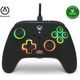 【7/1 23:59迄 お中元 応援！全品200円クーポン&ワンダフル3倍&リピ2倍】 xbox コントローラー パワーエー XBOX SERIES X|S / XBOX ONE コントローラー インフィニティ / PowerA Spectra Infinity Enhanced Wired Controller for Xbox Series X|S, Xbox One [並行輸入品]
