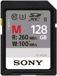 Sony SDXC 128GB UHS-II 260MB/s 4KΉ U3 Class10 SF-M128 \j[ [sAi]