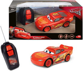 【Disney Cars (ディズニー カーズ) 】マックイーン キャラクター ラジコンカー 1:32 スケール 約12.5cm こども向け 人気 ラジコン 車 赤 [並行輸入品]