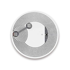 NFCタグ φ25mm ホワイト(未入力タグのみ) 1個/5個/10個/50個/100個 大王製作所