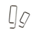 アクリルカラビナ用 金具 バネパーツ 3mm／5mmアクリル用 鉄製 シルバー ニッケル 10個/100個/500個 製作用 大王製作所