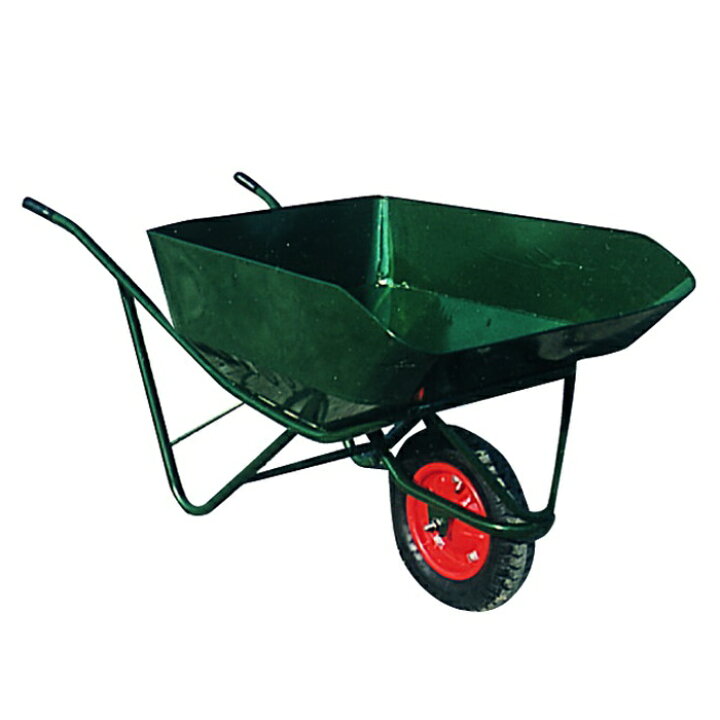 楽天市場】運搬車 【 鉄製ジャンボ一輪車 130L 】 1輪車 ネコ車 ねこ 