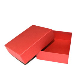 ギフトボックス貼り箱（レッドXレッド）バレンタイン用・プレゼント用に最適