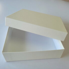 和風の白い箱小物入れ用箱紙製 ギフトボックス 箱白色 和柄 うすい縞柄