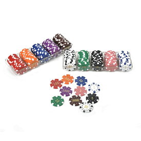 ポーカーチップ セットA10種×20枚1〜10000カジノゲーム[PC-2314]